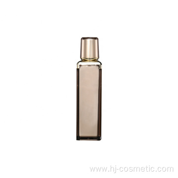 Wholesales High quality brown acrylic square cosmetic Bottle/jars with good price